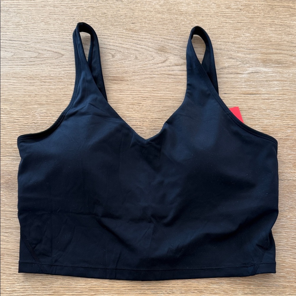 Longline Sports Bra Wirefree Padded w/ Medium Support XL